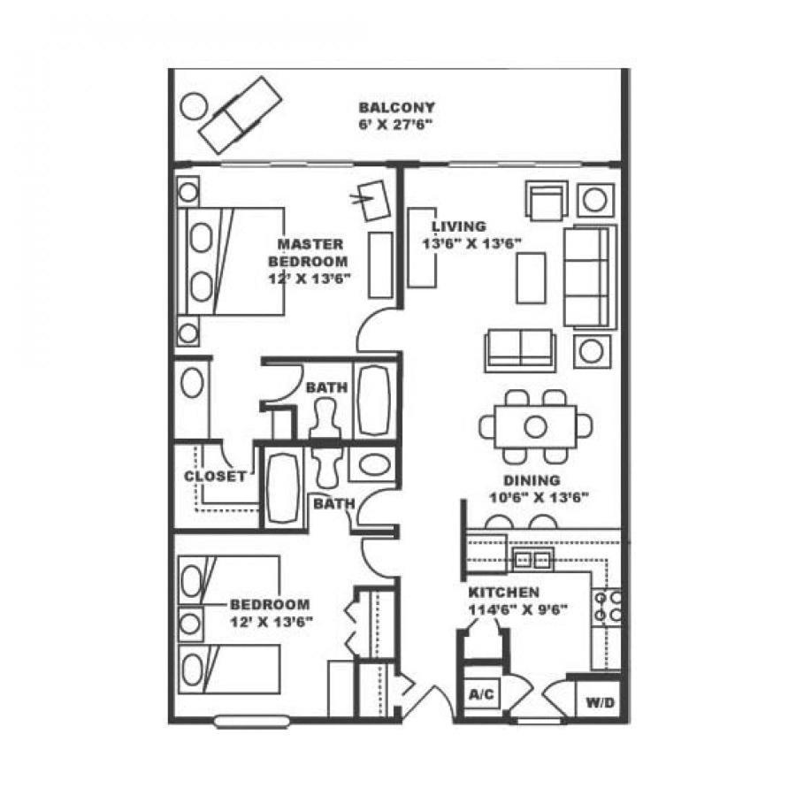 Edgewater 1510 'beach & Golf'